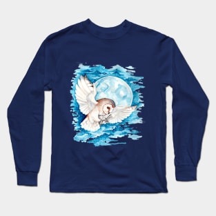 Barn Owl Flight Long Sleeve T-Shirt